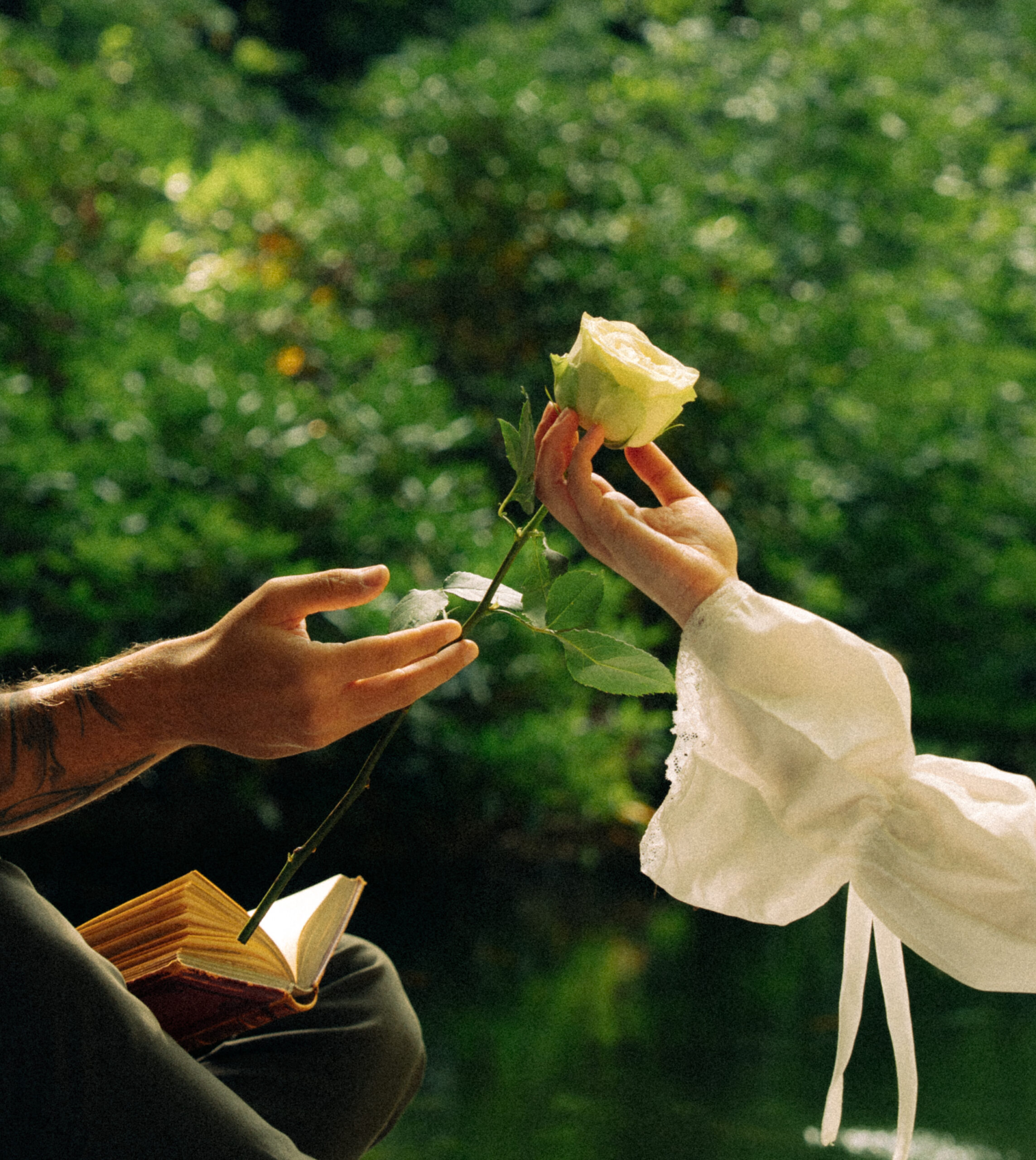 A cinematic detail photo taken during an elopement in Belgium.