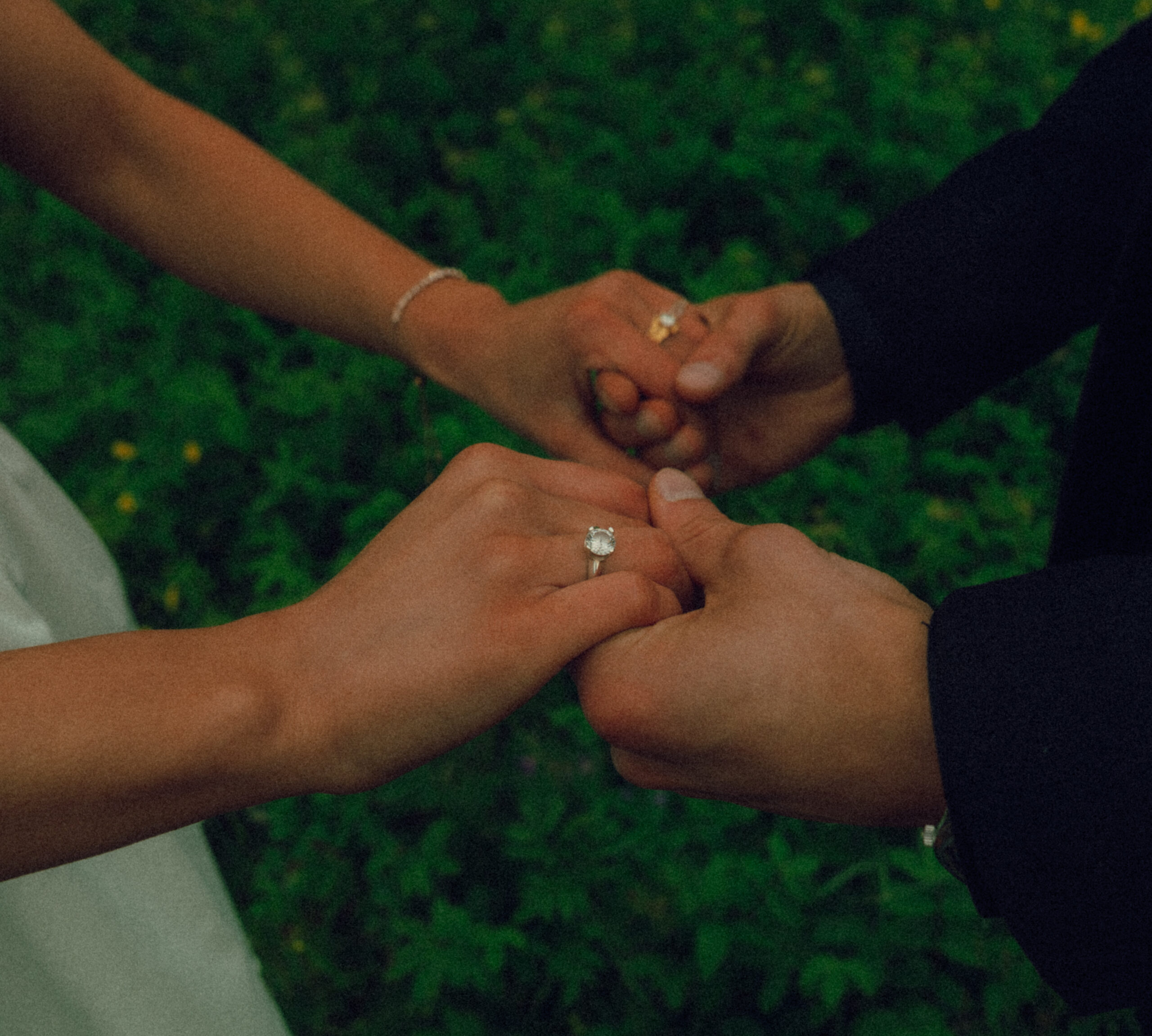 A cinematic detail photo taken during an elopement in Iceland.